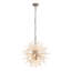 Dandelion 9-Light Sputnik Crystal Chandelier Starburst Sunburst Ceiling Lighting 