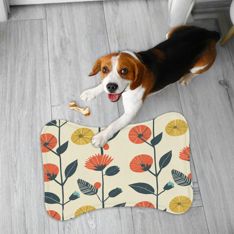 Tapis rétro 1 pièce, 18"