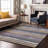 Premium Machine Washable Jahnke AMF1019 Stripes Rug-2009682432