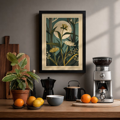 Art Deco Botanical - Framed Print