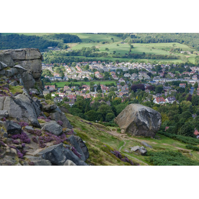 Ilkley West Yorkshire - Photographie sur toile tendue