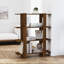 Burnaby 123.5cm H Etagere Bookcase-360757844-360757840