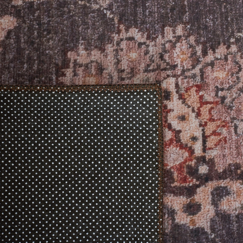 Tapis gris foncé / beige Tucson 111 M / W S / R, Rectangle 5 pi x 8 pi