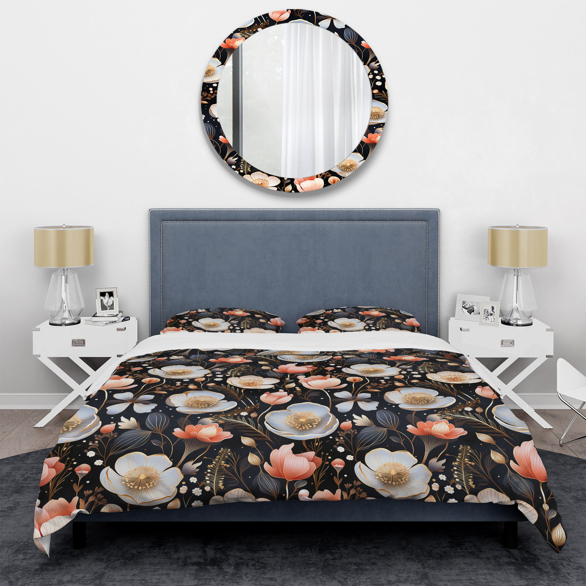 Housse De Couette Réversible Divine Unicorns - Licorne Motif - Taille Simple/double - En Coton - Neuf Avec étiquettes