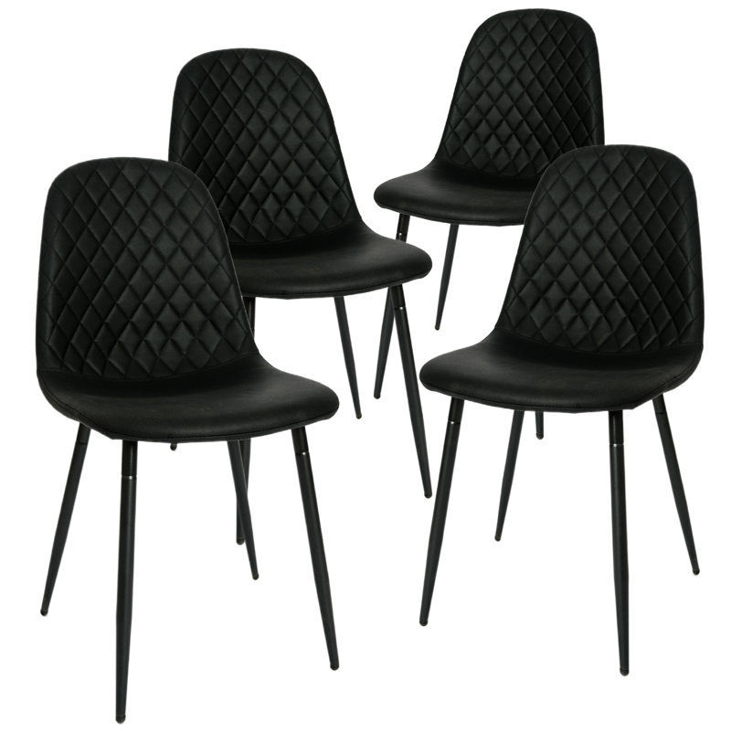 Ensemble de 4 chaises d'appoint George Oliver