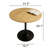 31.5 inch Round Pedestal Dining Table,White-540107818-536904516