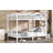Metal Full XL Over Full XL Bunk Bed With Noise-Free Design, Ample Under-Bed Storage, And Enhanced Safety Features.