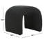 Repose-pieds standard en velours de 20,08 po Andeana-1038700901