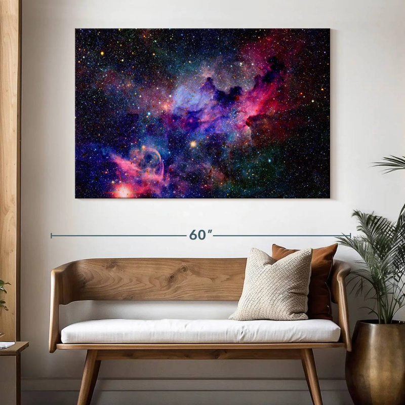 Oberle Galaxy Space Nebula, 34" H x 51" W