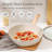 16PCS Pots And Pans Set Non Stick Cookware Set Nonstick With Cooking Set (White, 16Pieces)