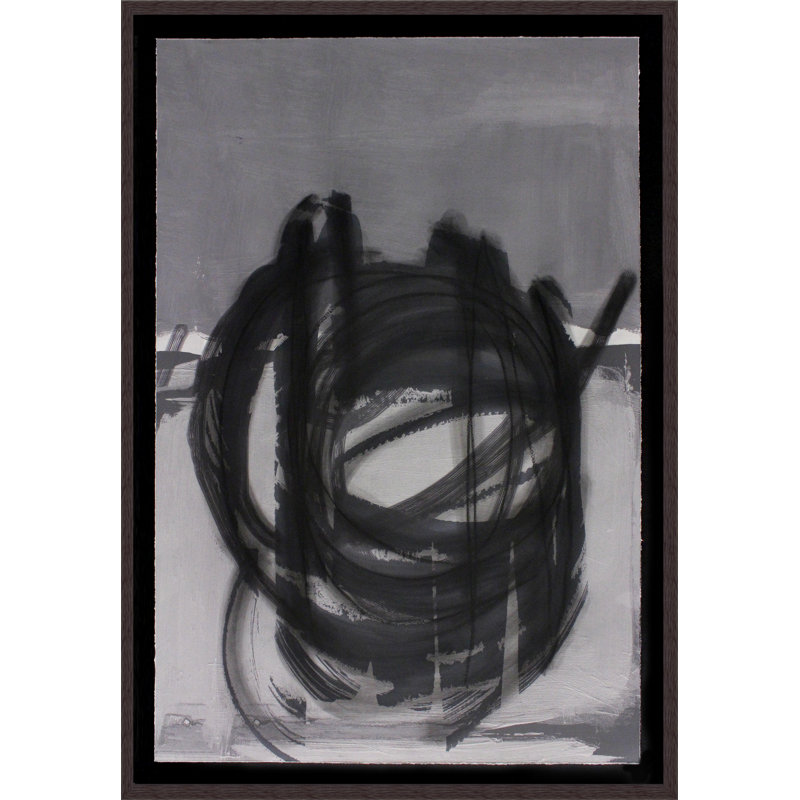 Mouvement sur toile, impression encadrée de 3 pi