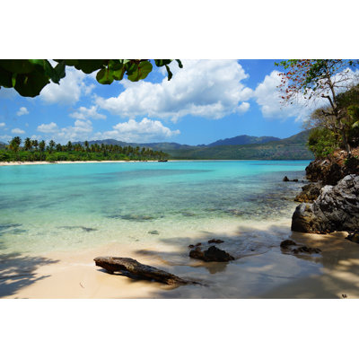 Tropical Samana Beach par La_Corivo - Photographie de toile tendue