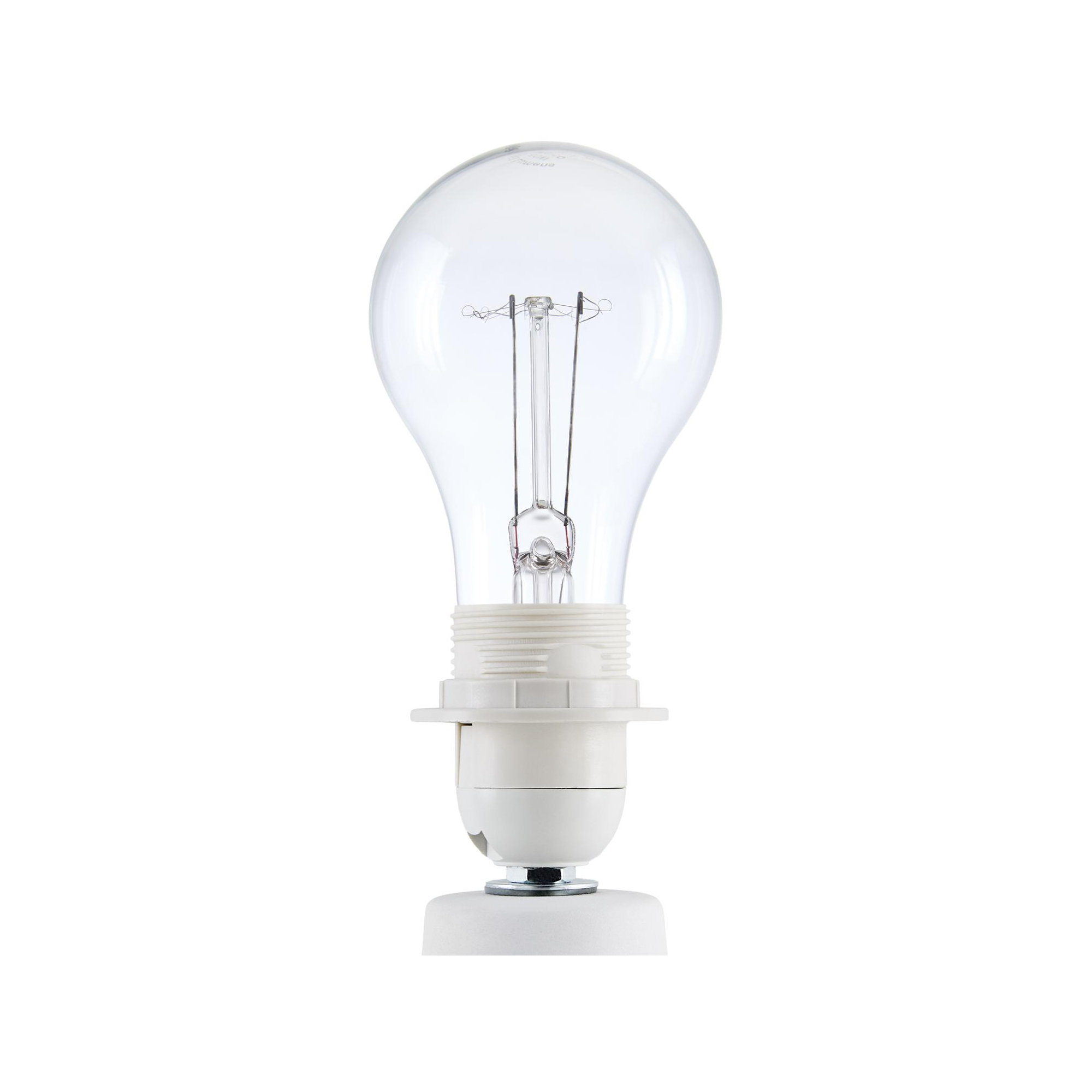 Momsen Colored Scallop Shade Lamp, Gray, White