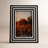 4" x 6" Decorative Photo Frame - Contemporary Polyresin Black and White Dimensional Line Design
