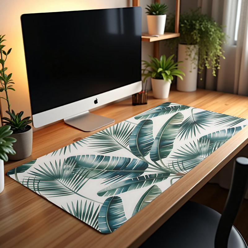 Polyester Desk Pad, 14.4x12.1
