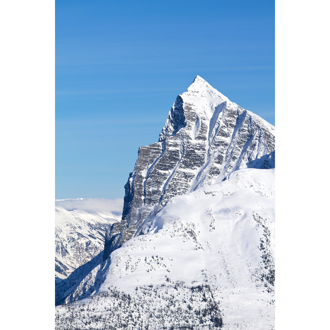 Leinwandbild Glacier National Park von Jazzberry Blue