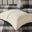 Housse de couette Cozy King / King Herringbone avec bordure brodée et coussins assortis 6 pièces-125962685-125962682