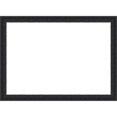 Bethany Black Framed Dry Erase Magnetic Board, Organization Boards