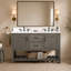 Ensemble de meuble-lavabo double 54 po Radstock-1822019458