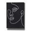 «About Face 2 BW» par Moira Hershey, art mural sur toile-1950624457