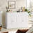 Gaume 55.1'' W Kitchen Sideboard with 2 Wide Drawers, Adjustable Shelves-708669220