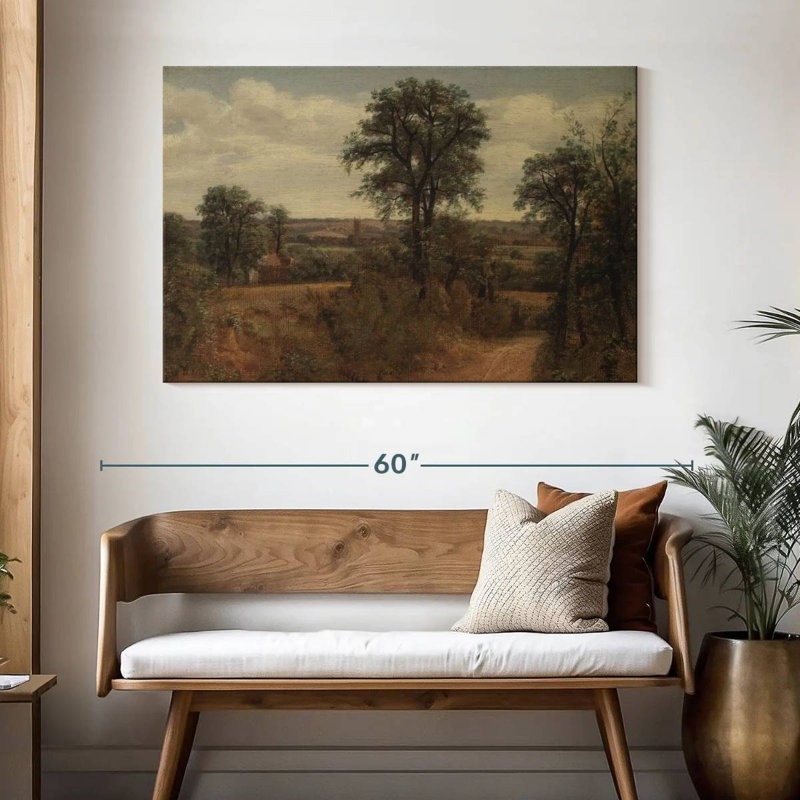 Alvord Lane Near Dedham, 32" H x 48" W
