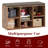 6 Pair Shoe Storage Bench with cushion-25811992