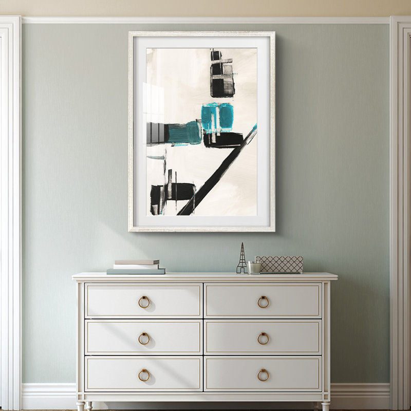 Geometry Notes I -Framed Print, 28.5" H x 20.5" W