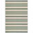 Aiken Striped Beige/Green Indoor / Outdoor Area Indoor/Outdoor Area Rug-162244167