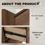 24" Contemporary Bathroom Vanity Base with Drawers-122927919