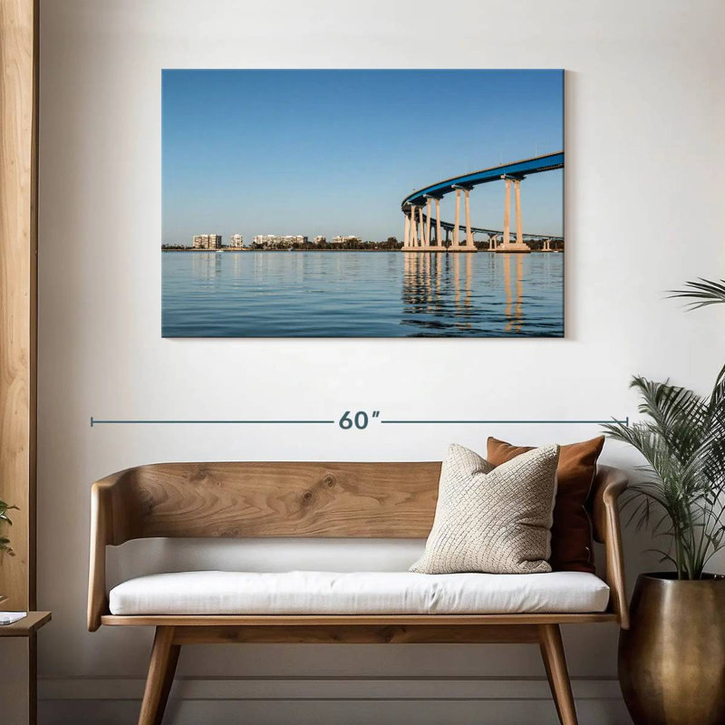 Lilie Curvy Coronado Bridge, 30" H x 45" W