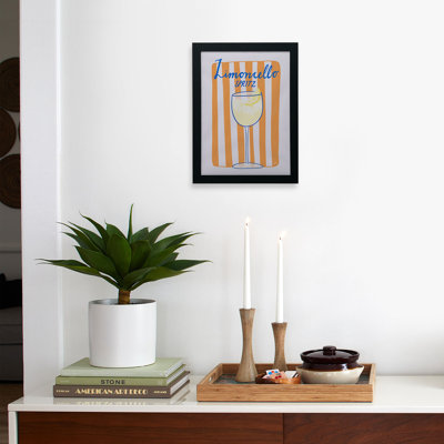 AthenesAtelier Limoncello Spritz Framed Poster