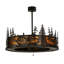 Tall Pines Downrod Ceiling Fan