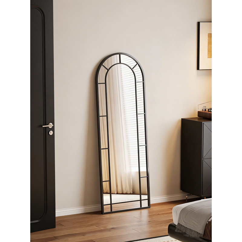 Miroir pleine longueur rétro antidéflagrant, 70.87" H x 27.56" W