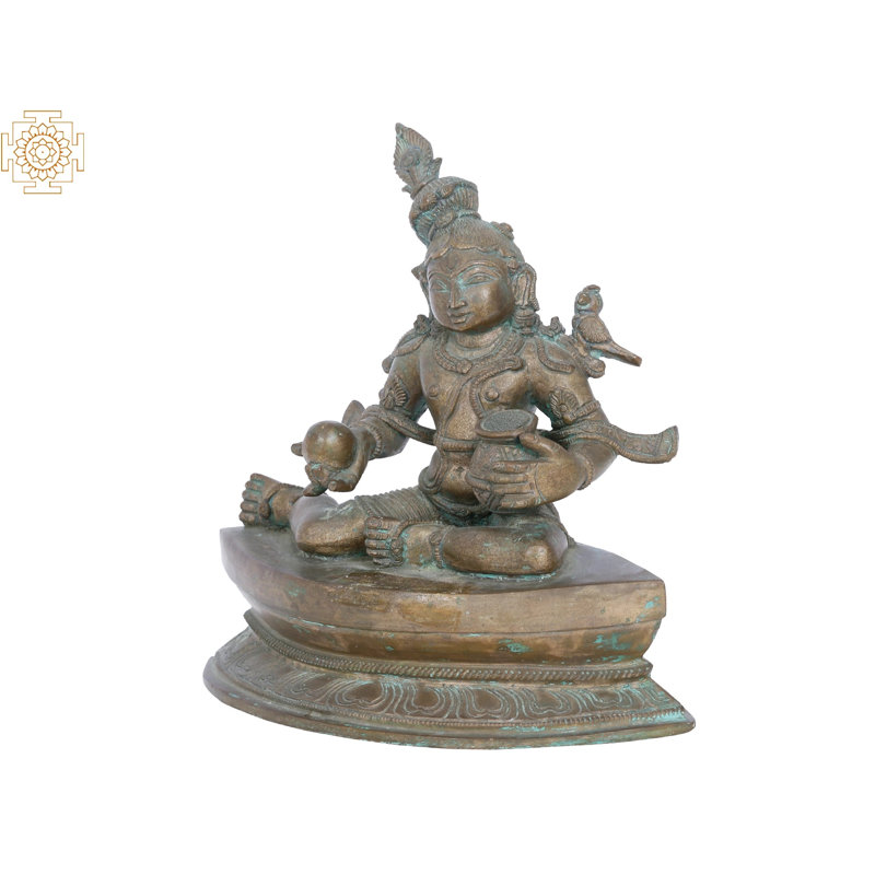 Figurine Vidhana beurre Krishna Madhuchista
