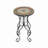 Round Ceramic Outdoor Side Table