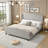 Bed Frame with High Back Upholstered Headboard-639324758-664058337