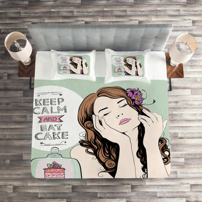 Keep Calm Coverlet