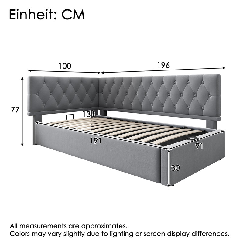Daybed, Grey