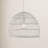 Grenache 1 - Light Single Dome Pendant in White-1643824346