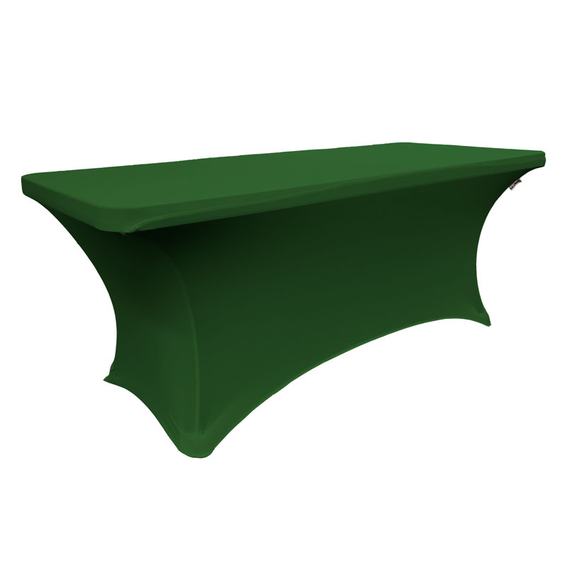 Nappe Riviere Spandex, L 72 po x l 30 po x H 30 po, Vert émeraude