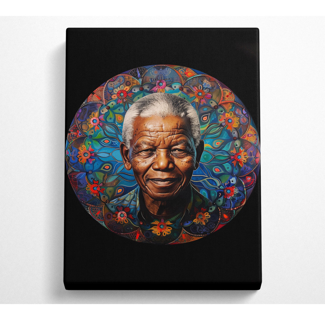 Nelson Mandala.Webp - Kunstdrucke auf Leinwand ohne Rahmen