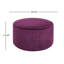 Repose-pieds Malpasso, mauve-464291787