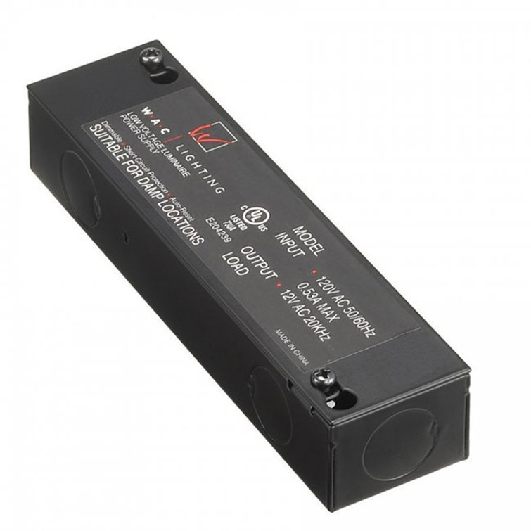 Class II Remote 60W 12V Electronic Transformer