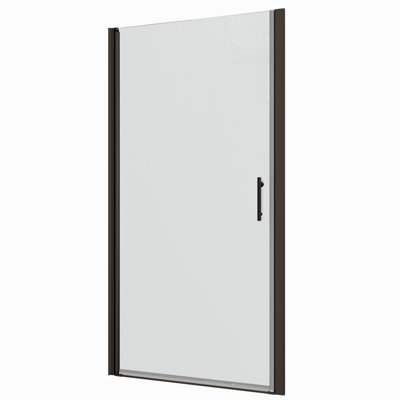1/4" Tempered Glass Pivot Shower For Bath - Easy Accessibility Bathroom With Quality Sleek Look