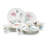 Lenox Lenox Butterfly Meadow 18-Piece Dinnerware Set, Dishwasher Safe, White