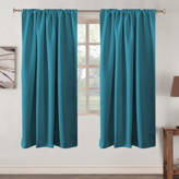 Eider & Ivory™ Swartzville Microfiber Blackout Curtain Pair | Wayfair