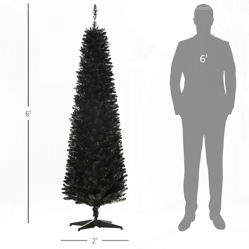 Arbre de Noël mince