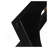 ACACIA SOLID WOOD SIDE TABLE,BROWN & BLACK COLOR