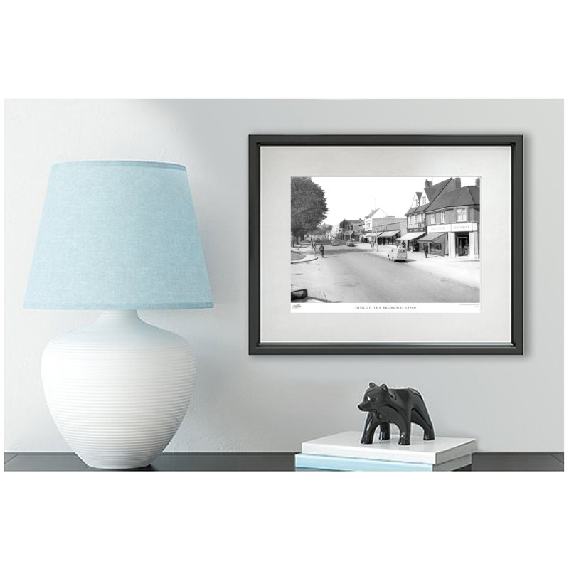 Didcot, The Broadway C1960 by Francis Frith - Single Picture Frame Print, 60cm H x 80cm W x 2.3cm D